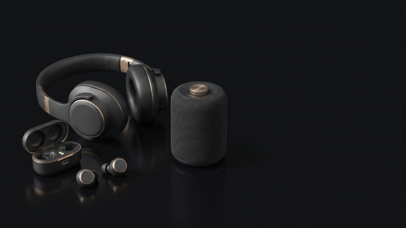 Audio, design render