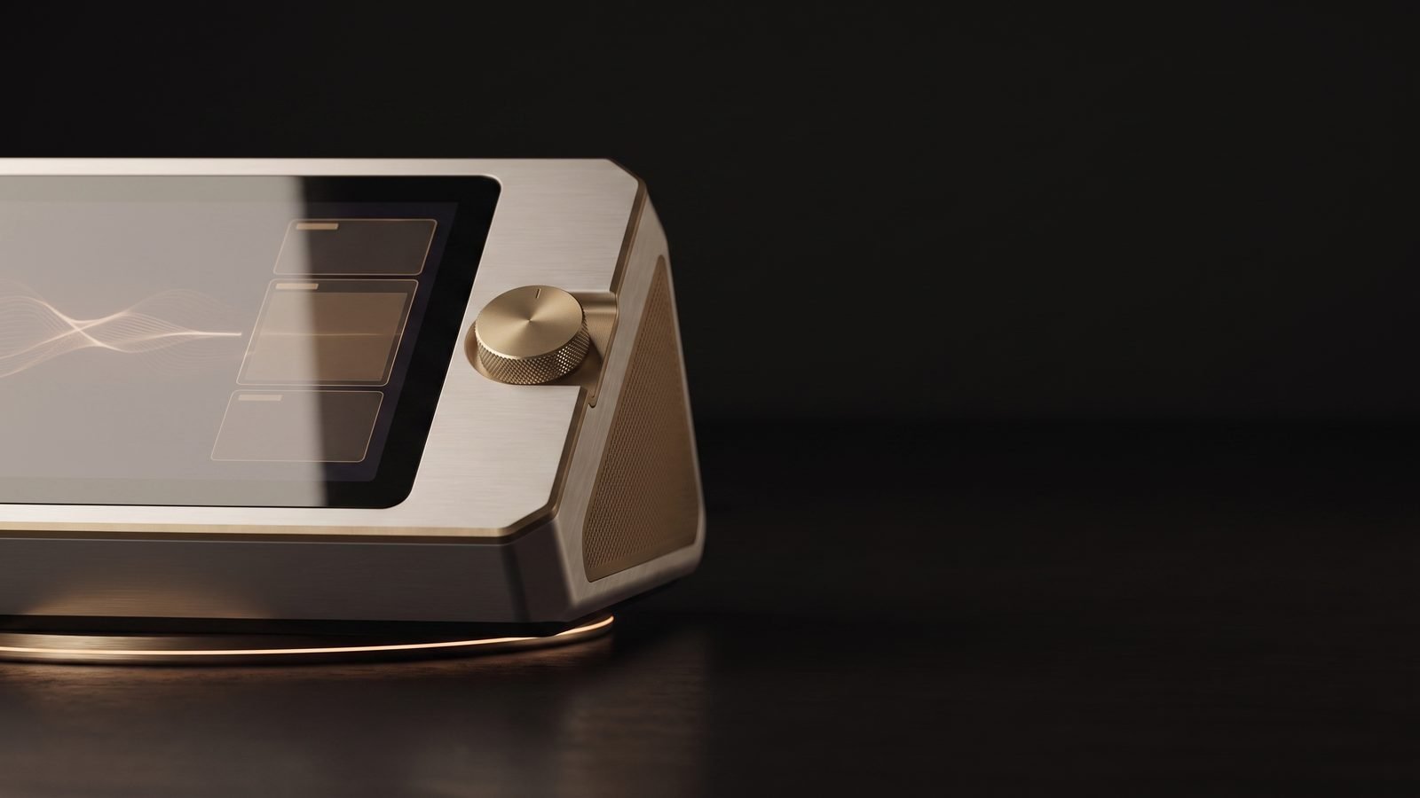 Desk terminal, design render