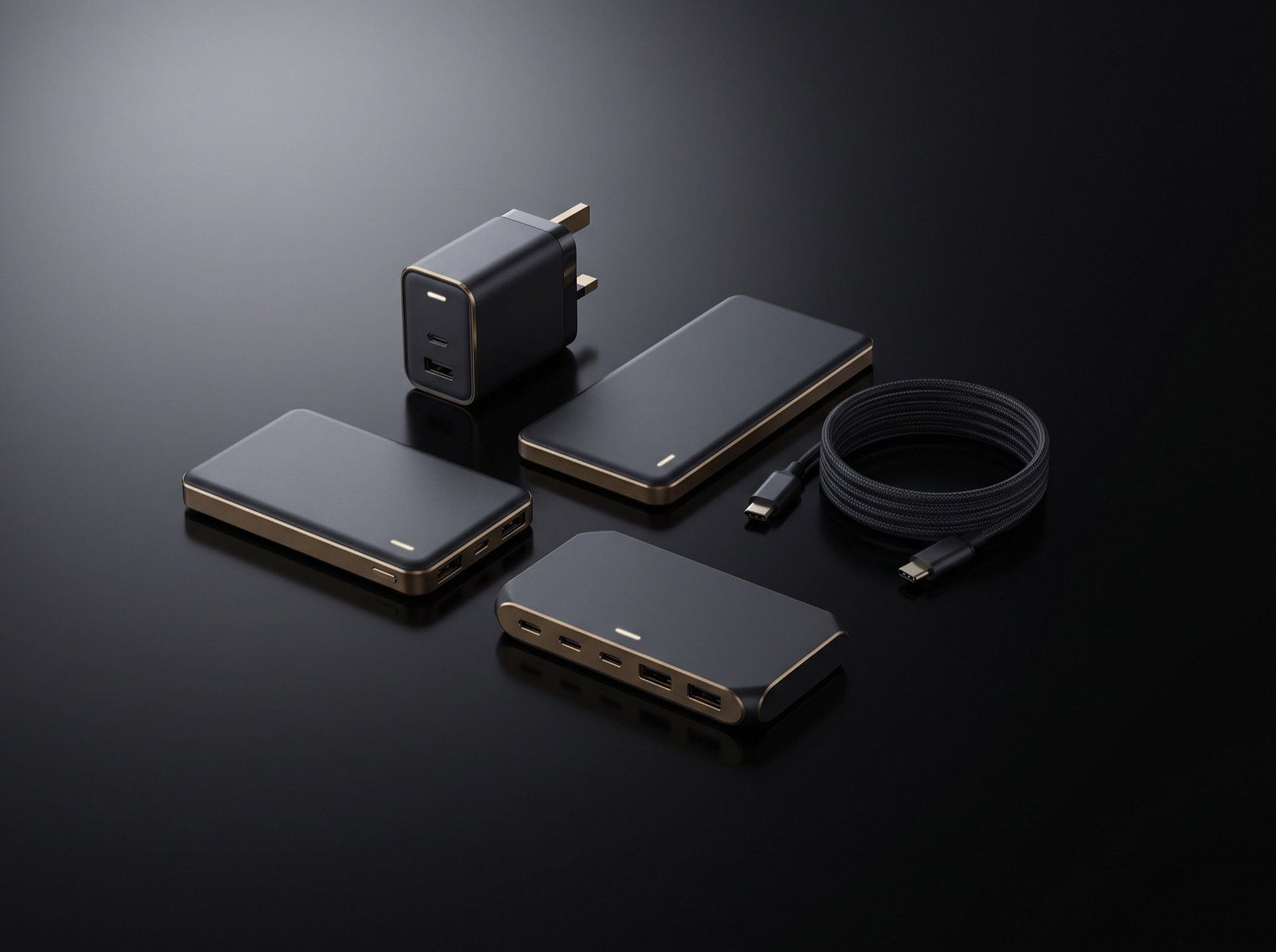 Power and charging, design render