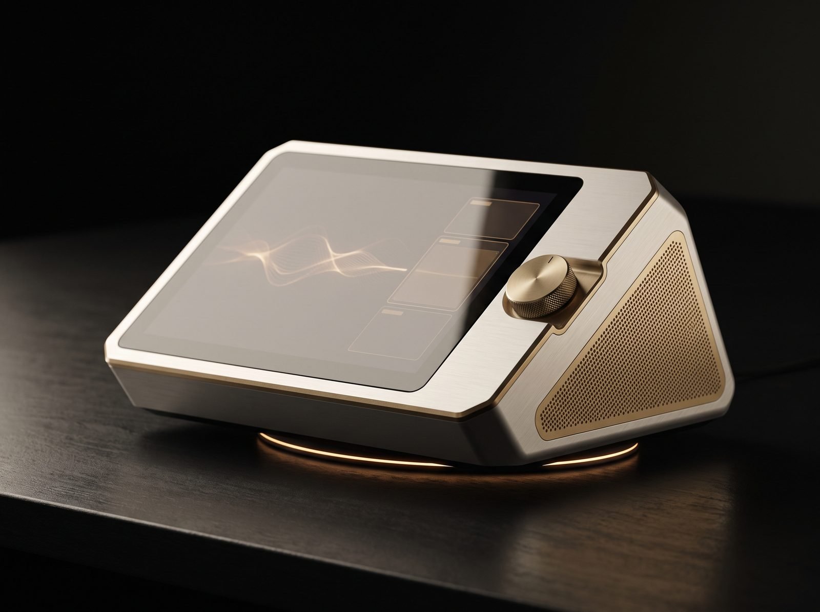 Desk terminal, design render